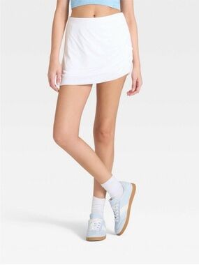 Joylab White Game Day High Rise Active Skort
